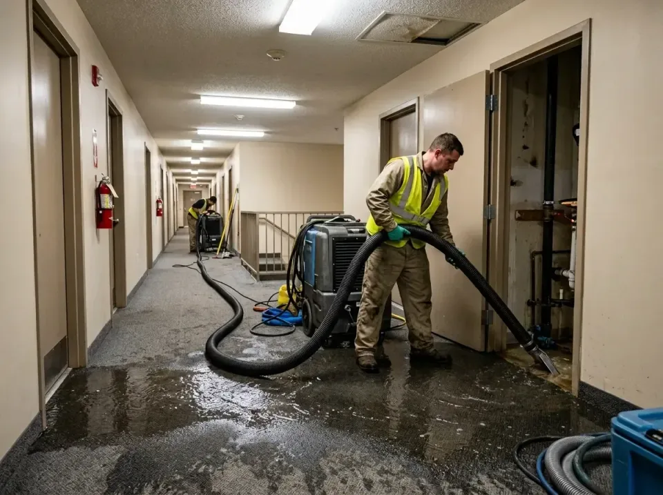 multi-unit-apartment-hallway-f-005 — frequently asked questions, Emergency Burst Pipe Water Extraction & Removal in Southgat…
